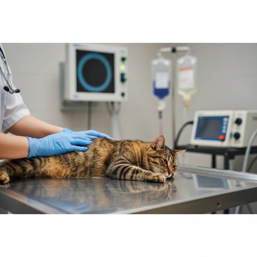 Animal care team at work